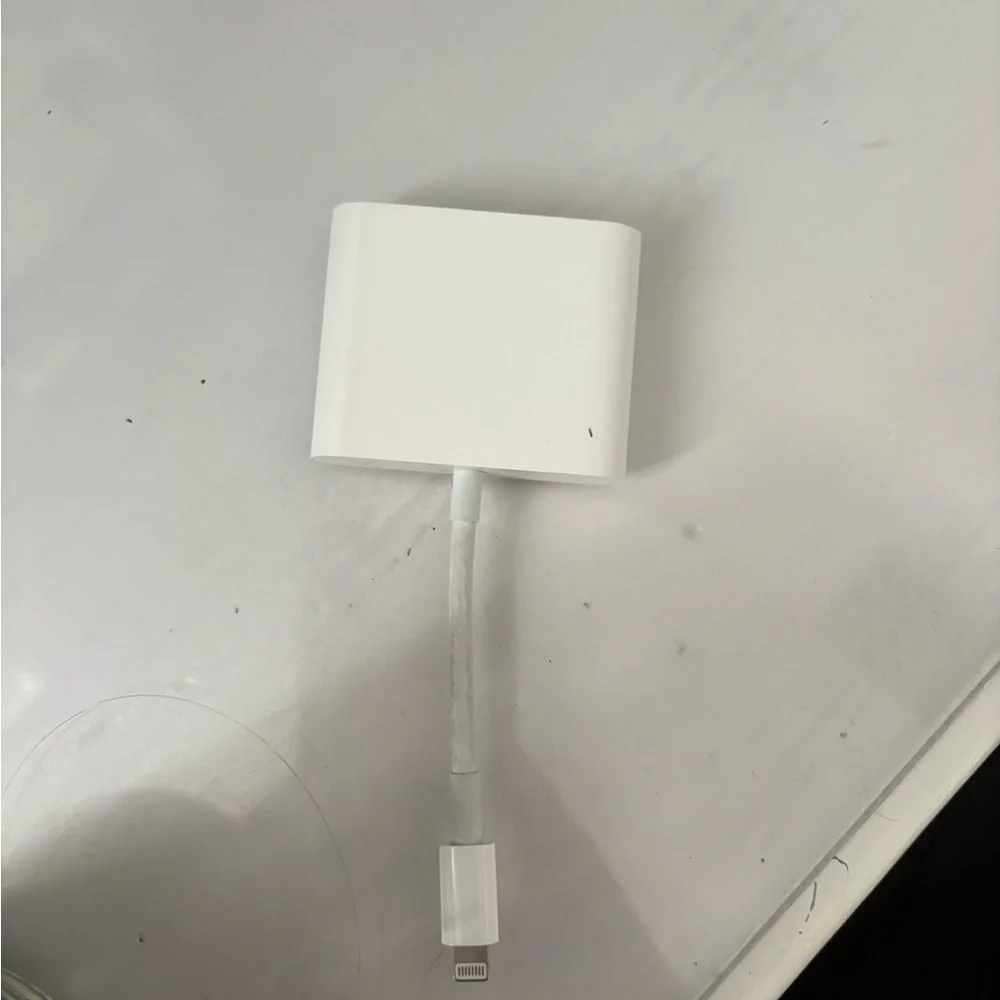 White Adapter Cable